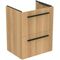 IDS Möbel-WT-Unterschrank i.life S 2 Auszüge 500x375x630mm Eiche Natur IDEAL STANDARD