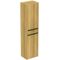 IDS Hochschrank i.life A 2 Türen, 40cm breit Eiche Natur IDEAL STANDARD