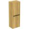 IDS Halbhochschrank i.life A 1 Tür, 40cm breit Eiche Natur IDEAL STANDARD