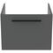 IDS Waschtischunterschrank i.life B 600x505x440mm, 1 Auszug Quarzgrau matt IDEAL STANDARD