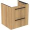 IDS Waschtischunterschrank i.life B 600x505x630mm, 2 Auszüge Eiche Natur IDEAL STANDARD