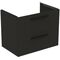 IDS Waschtischunterschrank i.life B 800x505x630mm, 2 Auszüge Carbongrau matt IDEAL STANDARD