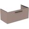 IDS Waschtischunterschrank i.life B 1000x505x440mm, 1 Auszug Greige matt IDEAL STANDARD