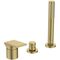 IDS 3-Loch-Badearmatur EXTRA m Handbr o Wanneneinlauf brushed gold IDEAL STANDARD