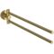 IDS Handtuchstange IOM doppelt, 68x403x48mm brushed gold IDEAL STANDARD