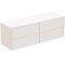IDS Schubladenfront CONCA oben links für WTU, 780x267mm weiß matt IDEAL STANDARD