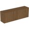 IDS Waschtischplatte TV733 CONCA o Ausschnitt 1202x373mm Walnuss dunkel IDEAL STANDARD