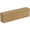 IDS Waschtischplatte TV741 CONCA o Ausschnitt, 1202x373mm Eiche hell IDEAL STANDARD