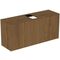 IDS Waschtischplatte TV746 CONCA o Ausschnitt 1202x373mm Walnuss dunkel IDEAL STANDARD