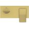 IDS Einhebel-Wandwaschtischarmatur CHECK Bausatz 2, Auslauf 180mm brushed gold IDEAL STANDARD