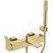IDS Einhebel-Badearmatur CHECK AP, DN 15, mit Brause-Set brushed gold IDEAL STANDARD