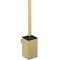 IDS WC-Bürstengarnitur CONCA eckig, mit Wandhalter brushed gold IDEAL STANDARD