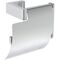 IDS Papierrollenhalter CONCA eckig, mit Deckel chrom IDEAL STANDARD