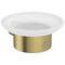 IDS Seifenschale CONCA rund, mit Wandhalter brushed gold IDEAL STANDARD