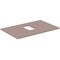 IDS Waschtischplatte i.life B mitt Auss f Sch. 802x507x18mm gge matt IDEAL STANDARD