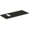 IDS Waschtischplatte i.life B Auss li f WWT 1202x507x18mm Carbongr ma IDEAL STANDARD