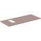 IDS Waschtischplatte i.life B Auss li f Wand-WT 1202x507x18mm gge matt IDEAL STANDARD