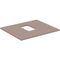 IDS Waschtischplatte i.life B mitt Auss f Sch. 602x507x18mm gge matt IDEAL STANDARD