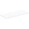 IDS Waschtischplatte i.life B ohne Ausschnitt 1204x506x18mm weiß matt IDEAL STANDARD