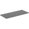 IDS Waschtischplatte i.life B o Auss 1204x506x18mm Quarzgrau matt IDEAL STANDARD