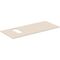 IDS Waschtischplatte i.life B Auss li f WWT 1202x507x18mm Sandb. ma IDEAL STANDARD