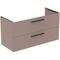 IDS Waschtischunterschrank i.life B 2 Auszüge, 1200x505x630mm Greige matt IDEAL STANDARD