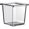 Emco Glasschale LIAISON quadrat. ti. 98x99x98mm Kr-Gl klar EMCO