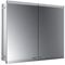 Emco LED-Lichtspiegelschrank EVO UP 800x700mm o light Sys Alu o Sp-hzg EMCO