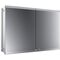 Emco LED-Lichtspiegelschrank EVO UP 1000x700mm o light Sys Alu o Sp-hzg EMCO