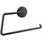 Emco Handtuchring ROUND rechts offen, beweglich schwarz EMCO