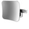 Emco LED-Rasier-/Kosmetikspiegel EVO eckig, 209x209mm, 2-armig, 5-fach chrom EMCO
