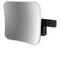Emco LED-Rasier-/Kosmetikspiegel EVO eckig 209x209mm 2-armig 5-fach schwarz EMCO