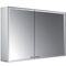 Emco LED-Lichtspiegelschrank PRESTIGE 2 AP 988x639mm Br Tür re o light Sys Alu EMCO