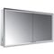 Emco LED-Lichtspiegelschrank PRESTIGE 2 UP 1315x666mm o light System Aluminium EMCO