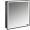 Emco LED-Lichtsp.schr. PRIME FACELIFT UP 600x730mm 1-tü Ans li schwarz/spiegel EMCO