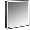 Emco LED-Lichtsp.schr. PRIME FACELIFT UP 600x730mm 1-tü Ans re schwarz/spiegel EMCO