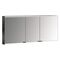 Emco LED-Lichtsp.schr. PRIME 2 FACELIFT AP 1400x700mm 3-türig schwarz/spiegel EMCO