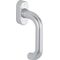 Fenstergriff Paris 038/UD9056 Alu.20-30mm F1-2-S/silberfarben ma SecuSan® HOPPE
