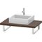 Duravit Konsole L-CUBE 45mm St. 1 Auss 550 nussbaum dunkel