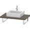 Duravit Konsole L-CUBE 45mm St. 1 Auss 550 fla grey seidenmatt