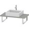 Duravit Konsole L-CUBE 30 St. 1 Ausschnitt 480 betongrau matt