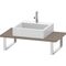 Duravit Konsole L-CUBE 30mm Stärke, 1 Ausschnitt, 480 leinen