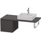Duravit Konsolenunterschrank L-CUBE 400x420x547mm graphit supermatt