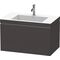 Duravit Waschtischunterbau L-CUBE m WT Vero Air 500x800x480mm 1 HL gra sma