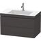 Duravit Waschtischunterbau L-CUBE m WT Vero Air 500x800x480mm 1 HL gra sma