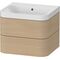 Duravit WTU HAPPY D.2 PLUS 575x490mm m UB o HL mediterrane eiche