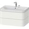 Duravit WTU HAPPY D.2 PLUS 775x490mm m UB 2 HL weiß seidenmatt