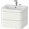 Duravit WTU HAPPY D.2 PLUS 575x490mm m UB 2 HL weiß seidenmatt