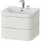 Duravit WTU HAPPY D.2 PLUS 575x490mm m UB 2 HL No weiß seidenmatt