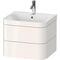 Duravit WTU HAPPY D.2 PLUS 575x490mm m UB e Hahnloch weiß hochglanz